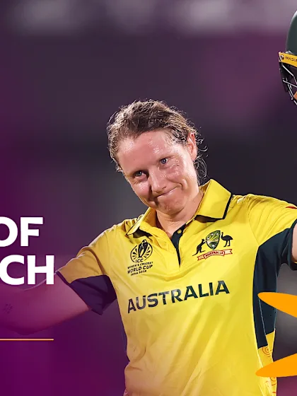 Alyssa Healy's blazing ton against India | Aramco POTM Highlights | CWC25
