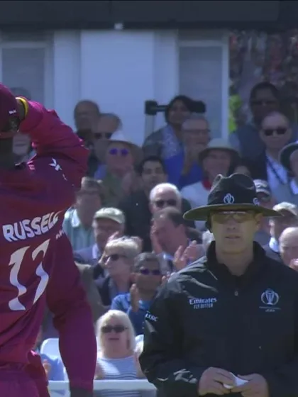 CWC_2019_MATCH10_AUSvWI_COTTRELL_WARNER_WICKET_CELEBRATIONS