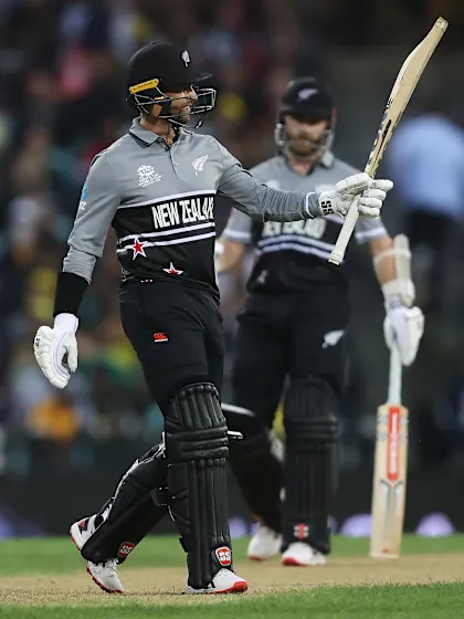 SIX: Devon Conway goes big to bring up his 50 | T20WC 2022
