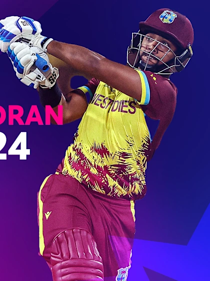 Logo of Every Nicholas Pooran boundary at T20 World Cup 2024
