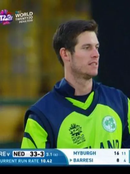 George Dockrell 3-7 for IRE V NET ICC WT20 2016