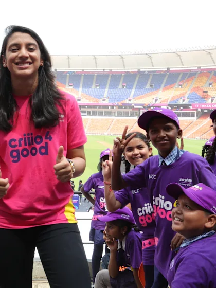 ICC, BCCI and UNICEF launch 'Criiio 4 Good' life skills learning program, with Indian Ministry of Education to share to 1.5m schools