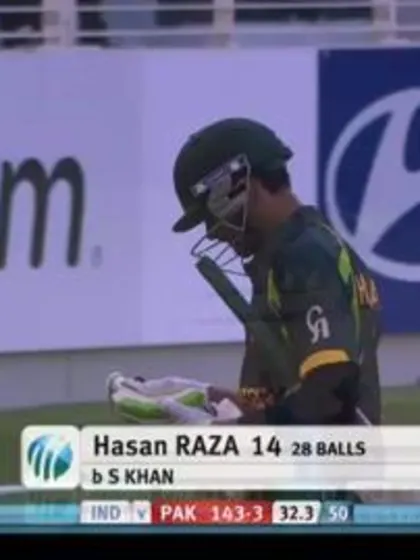 India v Pakistan - Pakistan Innings Highlights, ICC U19 CWC 2014