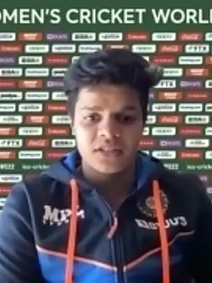26 March - Christchurch - India player Shafali Verma pre-match press conference