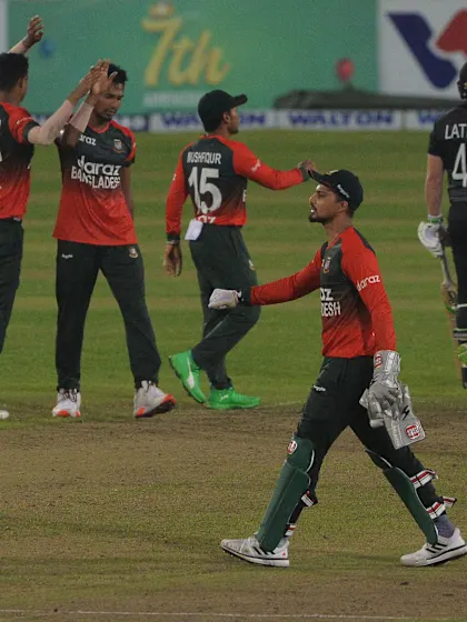 Bangladesh go 2-0 up despite Latham heroics