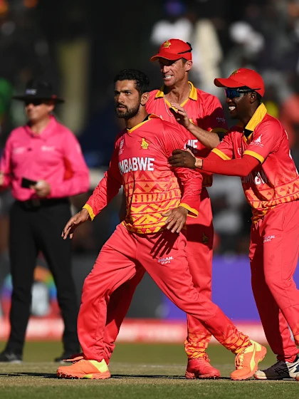 Zimbabwe edge out West Indies at packed Harare Sports Club, Netherlands book Super Six spot