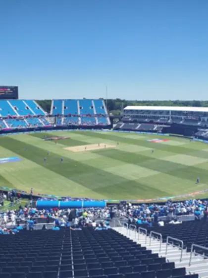 Sanjana Ganesan gives a walkthrough of the Premium Club Lounge at Nassau County International Cricket Stadium | T20 World Cup 2024