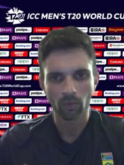 29 October - Sharjah - South Africa player Keshav Maharaj pre-match press conference