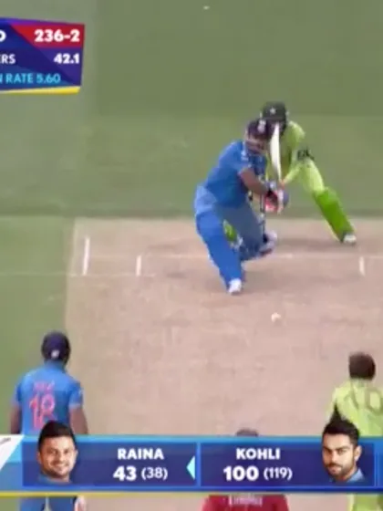 CWC15 IND vs PAK - India innings highlights