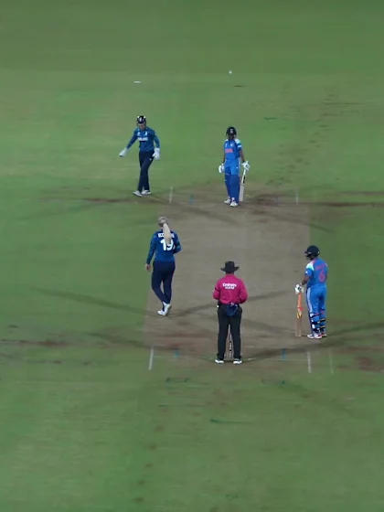 Kranti Gaud - Wicket - India Women vs England Women