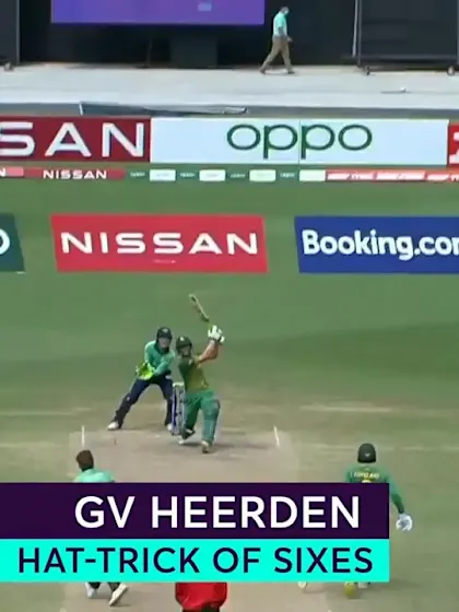 Nissan POTD: George Van Heerden's hat-trick of sixes