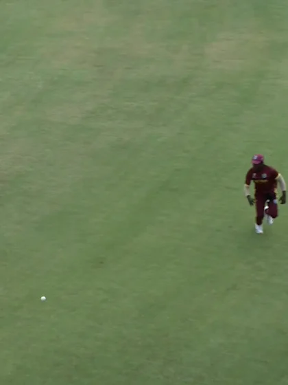 Darpan Jobanputra with a Four vs. West Indies