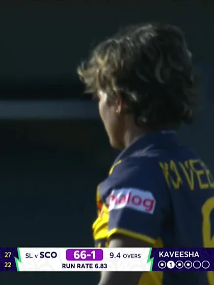 Kathryn Bryce - Wicket - Sri Lanka vs Scotland