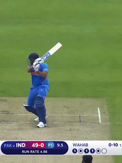 CWC19: IND v PAK - Rohit Sharma fifty highlights
