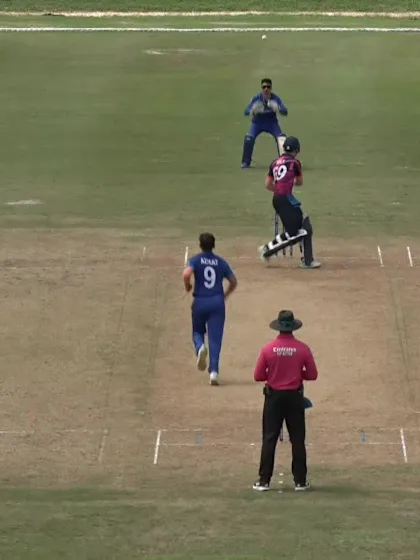 Logo of Chris Sole - Wicket - Scotland vs Afghanistan