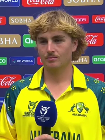 Will Malajczuk | ICC U19MCW26 | Australia post-match interview | 20 January '26