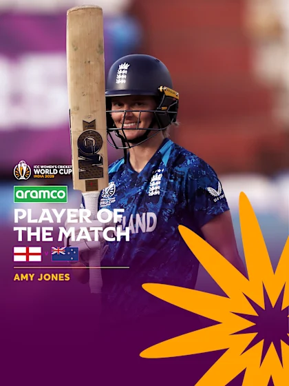 Amy Jones' fluent knock | Aramco POTM Highlights | CWC25