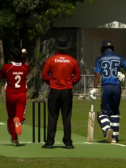 ICC Men’s T20 World Cup EAP B Qualifier: Indonesia's Anjar Tadarus 	takes 5/32