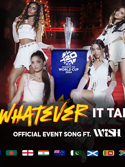 ICC unveils “Whatever It Takes,” the official event song for the ICC Women’s T20 World Cup 2024