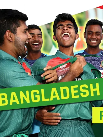ICC U19 CWC: NZ v BAN – Relive Bangladesh reaching the final for the first time