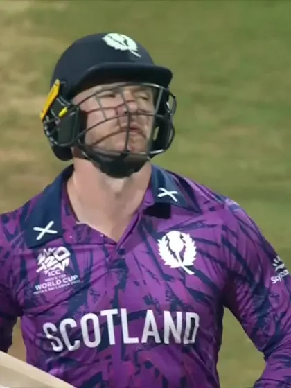 Richie Berrington - Wicket - Scotland vs Nepal