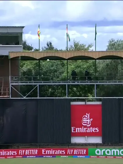 Abhigyan Kundu with a Six vs. Bangladesh