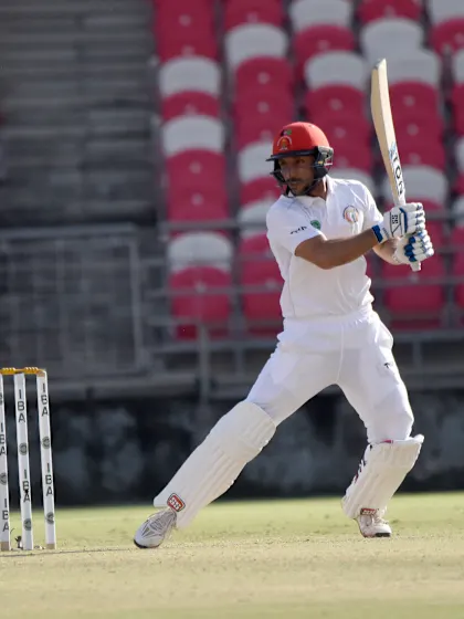 Afghanistan remain dominant as Rahmat Shah falls short of historic century