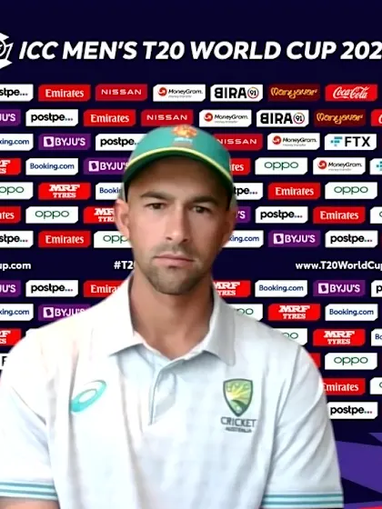 3 November - Dubai - Australia player Ashton Agar pre-match press conference