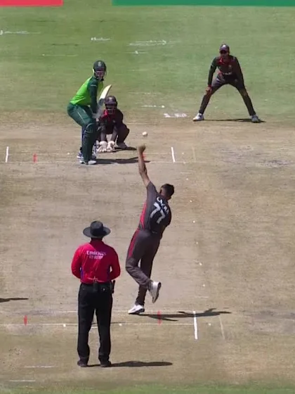 ICC U19 CWC: SA v UAE – Lakra traps Bird plumb in front