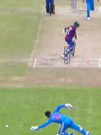Logo of Deepak Bohara with a Four vs. India