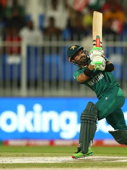 Logo of Mohammad Rizwan smashes huge six
