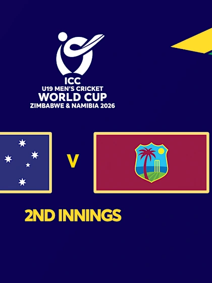 U19: Australia v West Indies (2nd Innings)