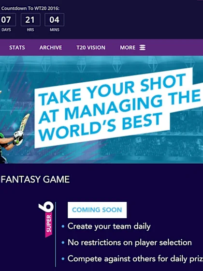 ?ICC Fantasy League – don’t miss the starting gun