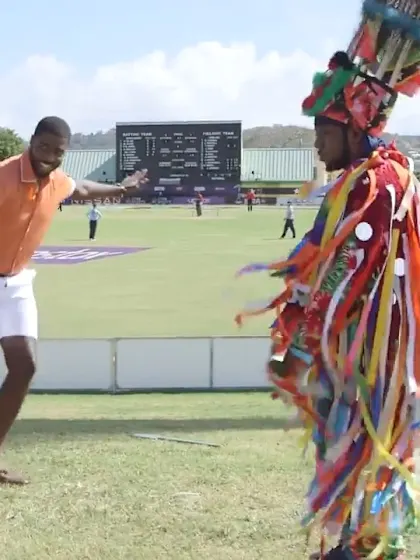 A 'Fine' dance with Joel at the Warner Park | BAN v ENG | ICC U19 Men's CWC 2022
