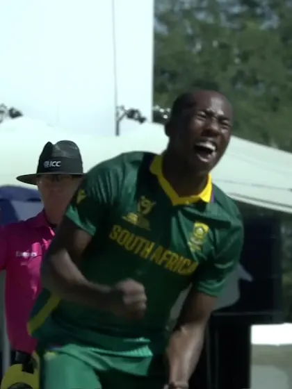 An absolute peach from Bayanda Majola | U19 CWC 2026