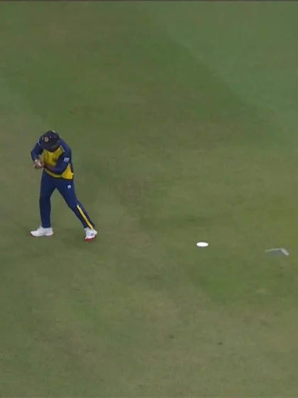 Ryan Burl - Wicket - Sri Lanka vs Zimbabwe