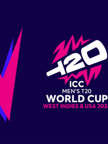 Logo of Kane Williamson (New Zealand Captain) & Rashid Khan (Afghanistan Captain) post-match Press Conference - 7th June 2024