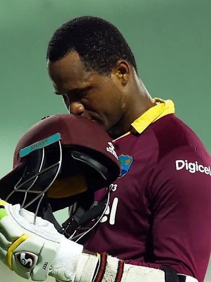 Samuels special muscles West Indies home