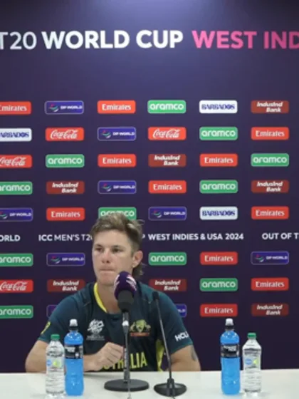 Adam Zampa (Australia player) post-match Press Conference - 8th June 2024