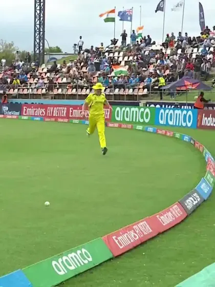 Logo of Adarsh Singh with a Four vs. Australia