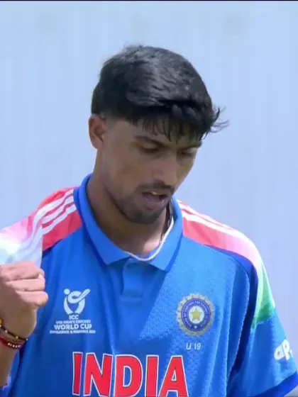 A Mahesh with a Batting vs. India