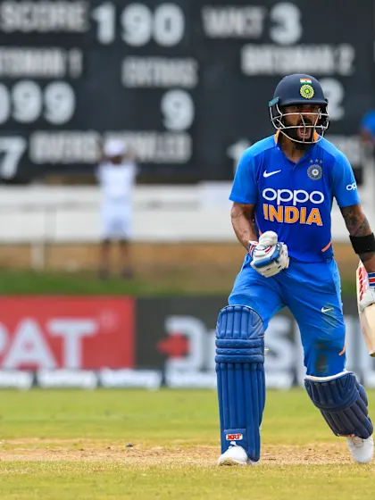 Kohli ton, Bhuvneshwar four-for help India go 1-0 up