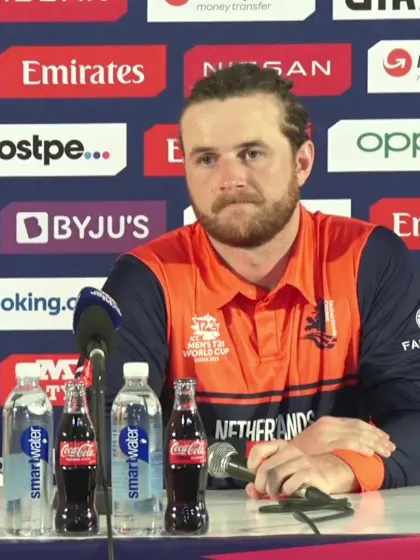 18 October - Abu Dhabi - Netherland's Max O'Dowd post-match press conference