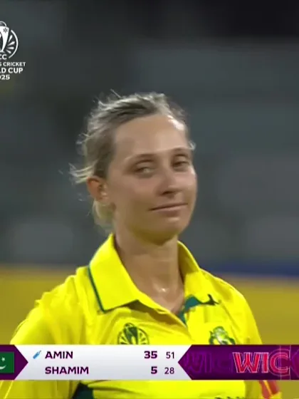 Sidra Amin - Wicket - Australia Women vs Pakistan Women
