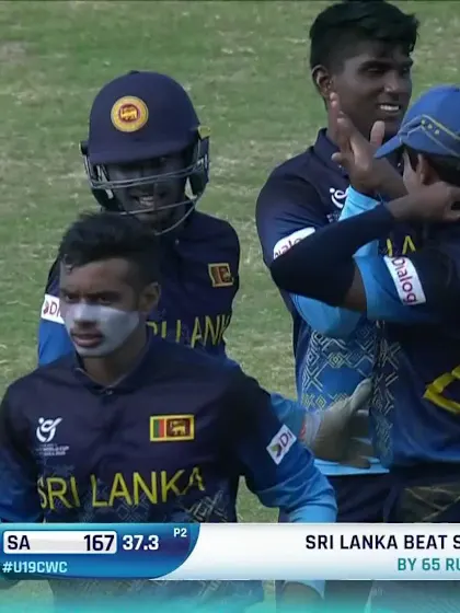 SA Innings Highlights | SA v SL | ICC U19 Men’s CWC 2022