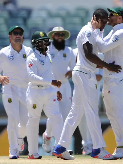 South Africa seals 177-run win after Rabada five-for