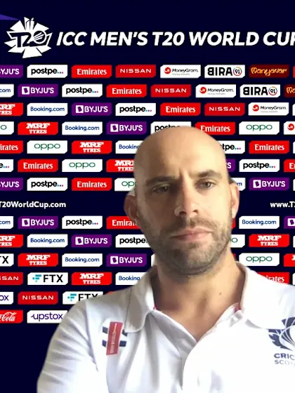 6 November - Sharjah - Scotland Captain Kyle Coetzer pre-match press conference