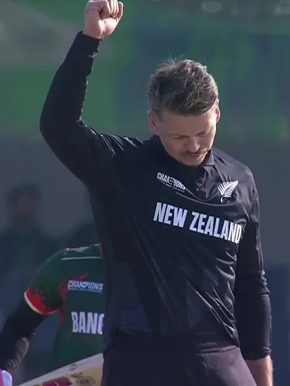 Logo of Mushfiqur Rahim - Wicket vs New Zealand