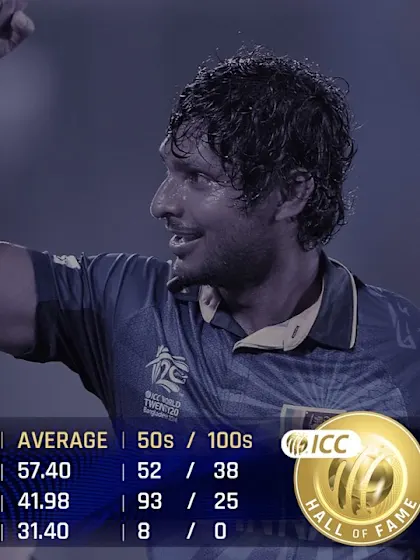 ICC Hall of Fame 2021 | Kumar Sangakkara