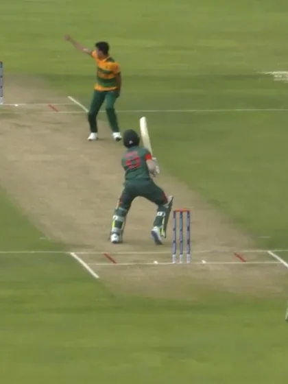 ICC U19 CWC: PAK v BAN – Amir Khan gives Pakistan an early breakthrough